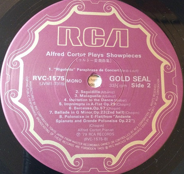 Plays Showpieces
