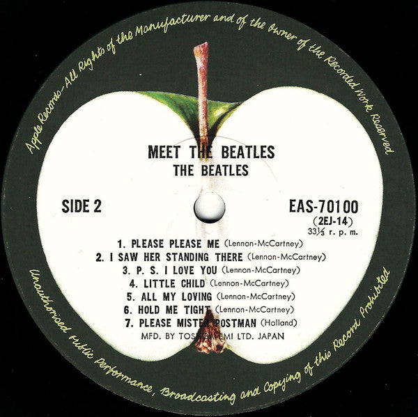 Meet The Beatles! = ビートルズ!