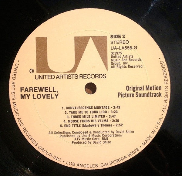 Farewell, My Lovely: Original Motion Picture Soundtrack