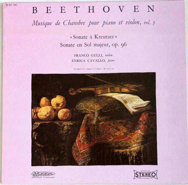 Musique De Chambre Pour Piano Et Violon, Vol. 5