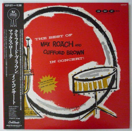 The Best Of Max Roach And Clifford Brown In Concert!