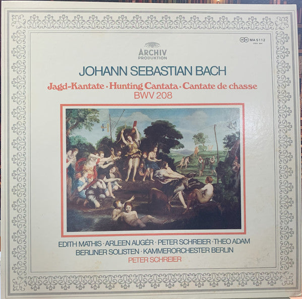 Jagd-Kantate = Hunting Cantata = Cantate De Chasse  BWV 208