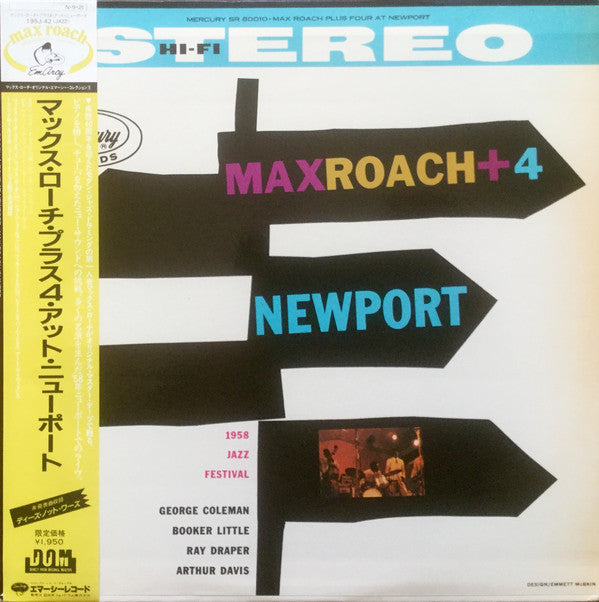 Max Roach + 4 At Newport
