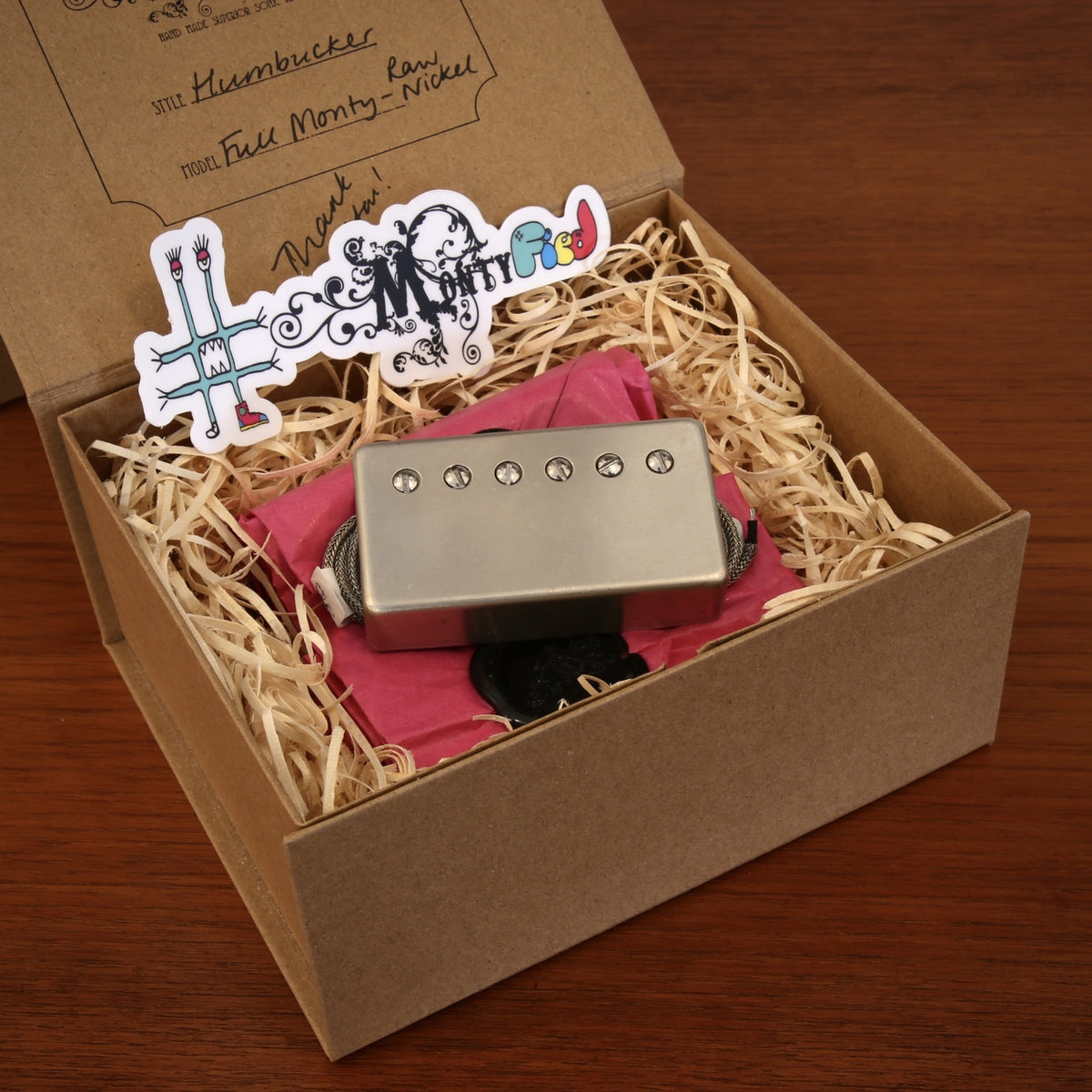Monty's Guitars Monty's Full Monty Humbucker semi-order made set
