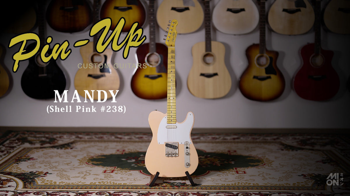 Eric Daw Custom Guitars [Trial video available] #238 "MANDY" TL Shell Pink