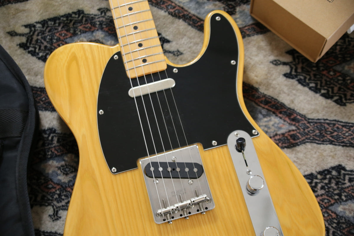 Fender Japan CTL 50M Telecaster w/ Monty's '68 Raw Nickel Set