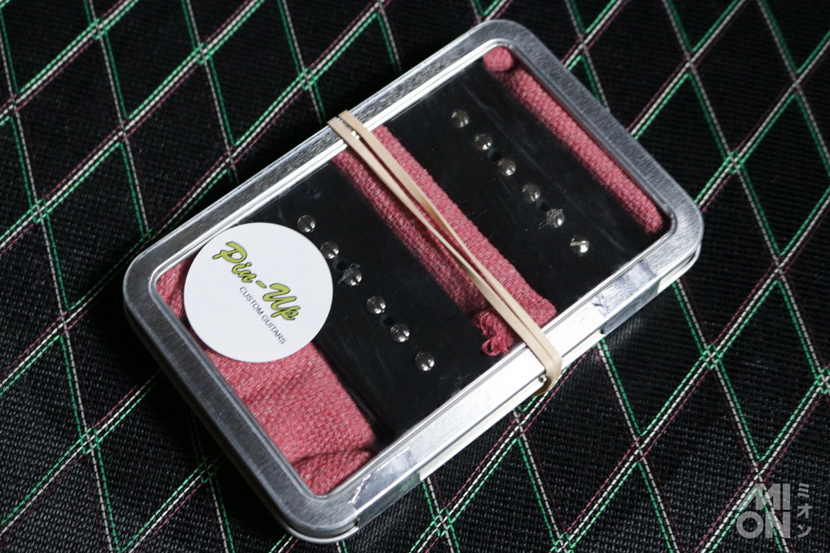 Eric Daw Custom Guitars "P90" Style Soap bar Pickups Black