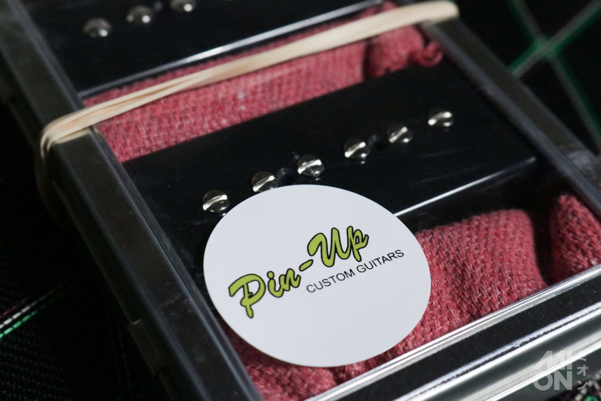 Eric Daw Custom Guitars "P90" Style Soap bar Pickups Black