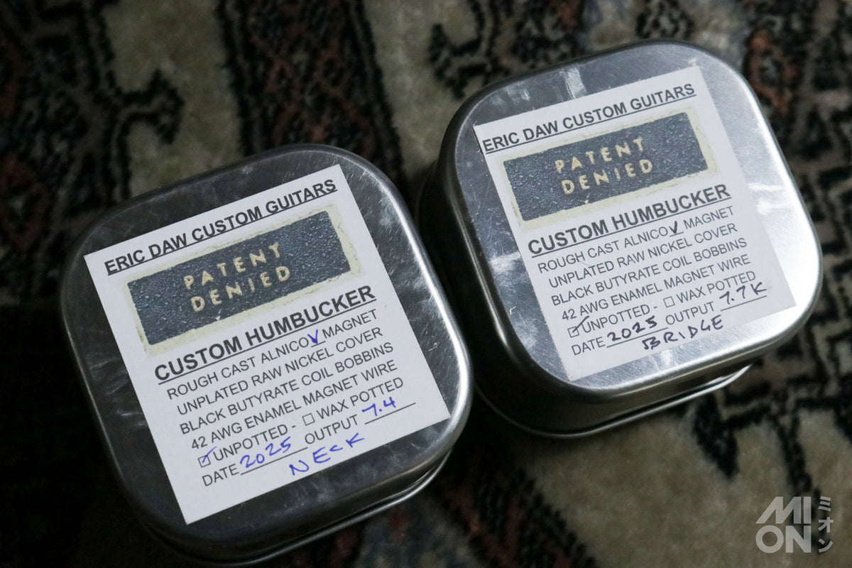 Eric Daw Custom Guitars Patent Denied Custom Humbucker Pickups Set