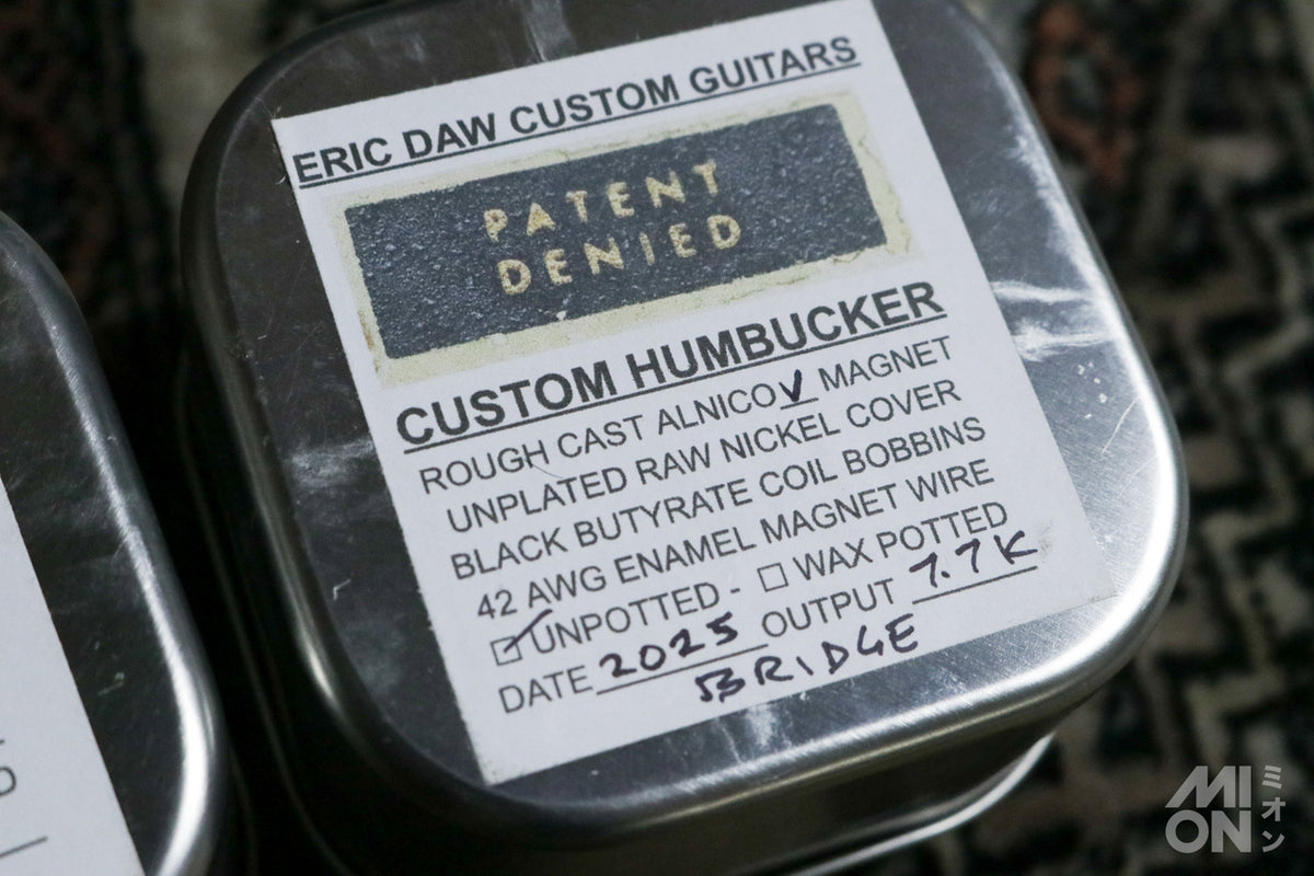 Eric Daw Custom Guitars Patent Denied Custom Humbucker Pickups Set