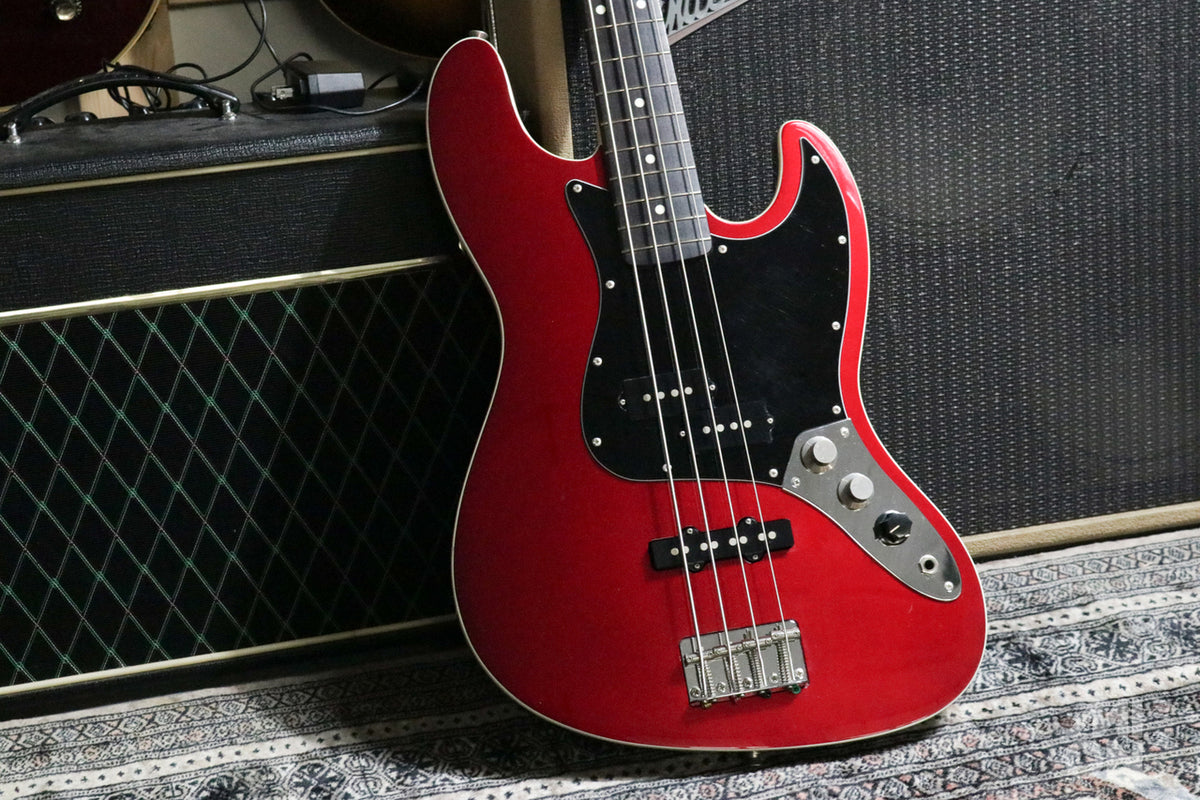 Fender Japan AJB Aerodyne Jazz Bass Candy Apple Red 2012