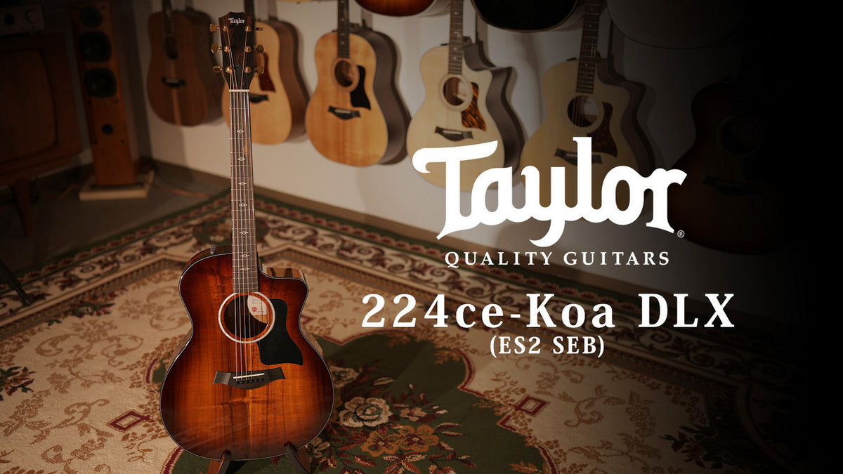 Taylor [Trial video available] 224ce-Koa DLX ES2 SEB [Taylor-authorized repair man staffed store]