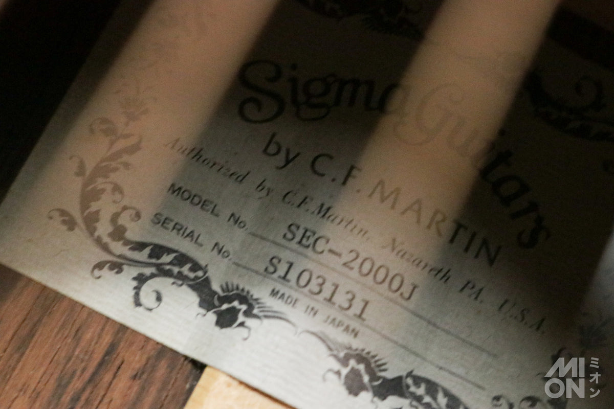 Sigma Guitars by Martin SEC-2000J
