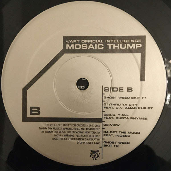 Art Official Intelligence: Mosaic Thump