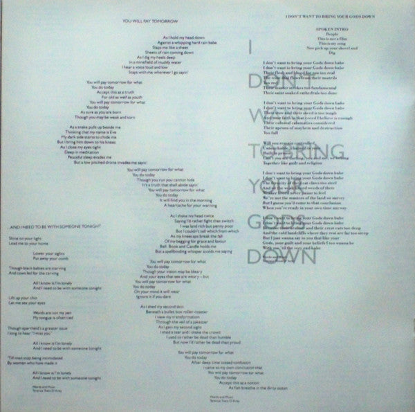 Terence Trent D'Arby's Neither Fish Nor Flesh: A Soundtrack Of Love, Faith, Hope And Destruction