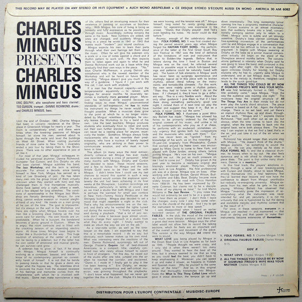 Presents Charles Mingus