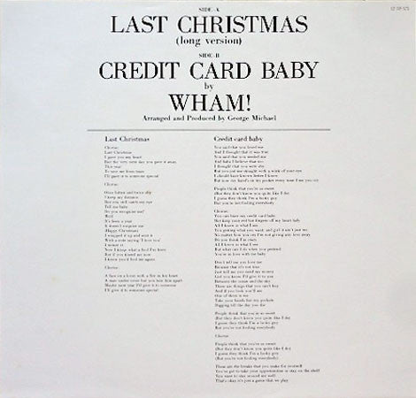 ラスト・クリスマス = Last Christmas