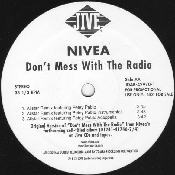 Don't Mess With The Radio