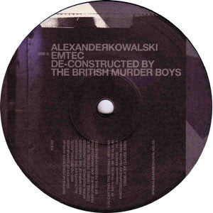 You Think You Know? (Funk D'Void Remix) / Emtec (De-constructed By The British Murder Boys)