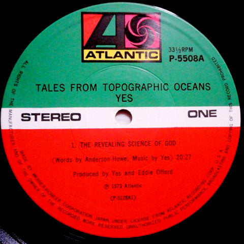 Tales From Topographic Oceans = 海洋地形学の物語