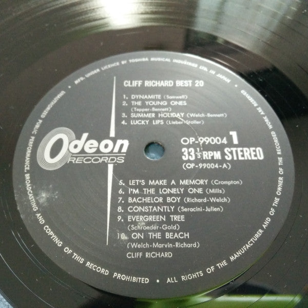 Cliff Richard Best 20