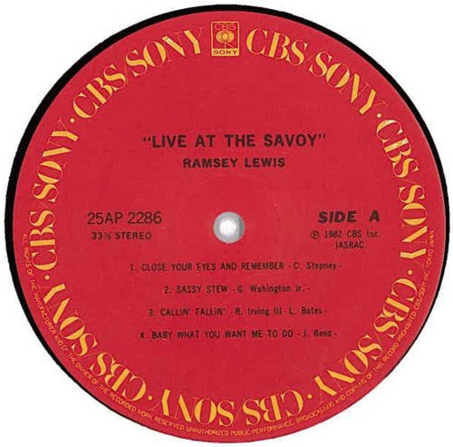 Live At The Savoy