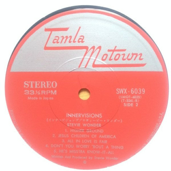 Innervisions = インナービジョンズ