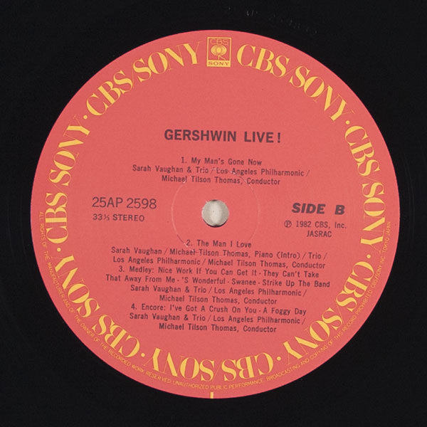 Gershwin Live!