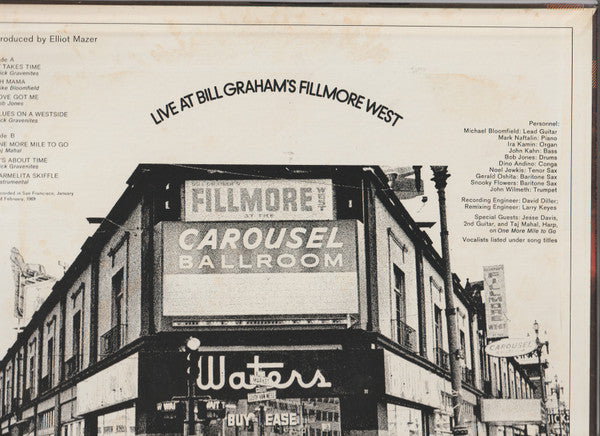 Live At Bill Graham's Fillmore West