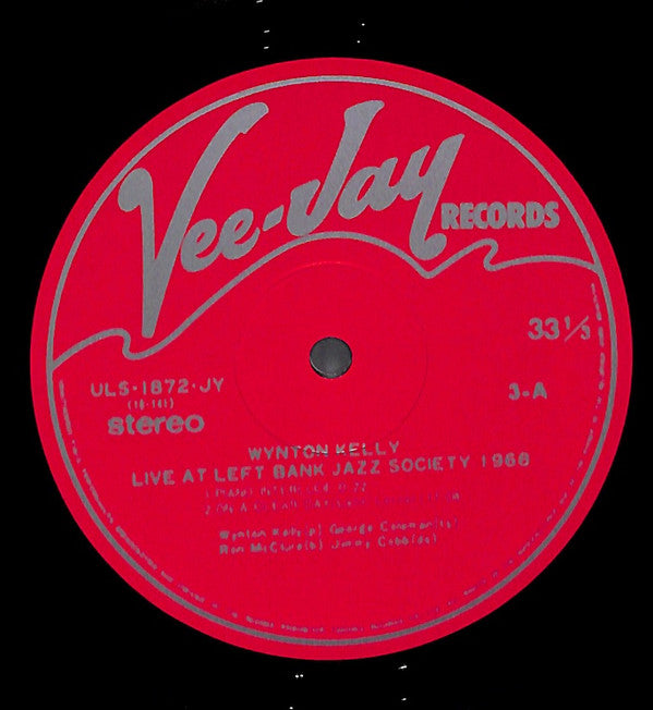 Live At Left Bank Jazz Society 1968