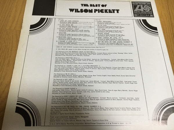 The Best Of Wilson Pickett