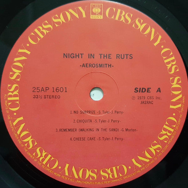 Night In The Ruts