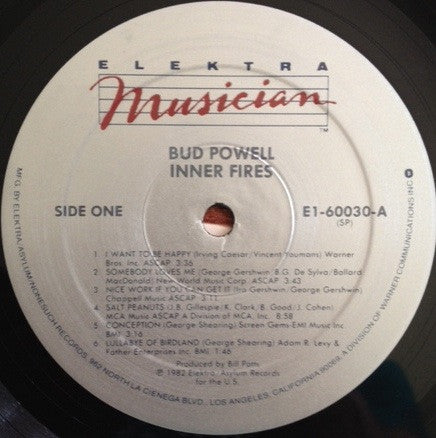 Inner Fires: The Genius Of Bud Powell