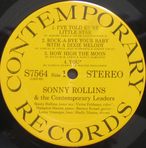 Sonny Rollins And The Contemporary Leaders