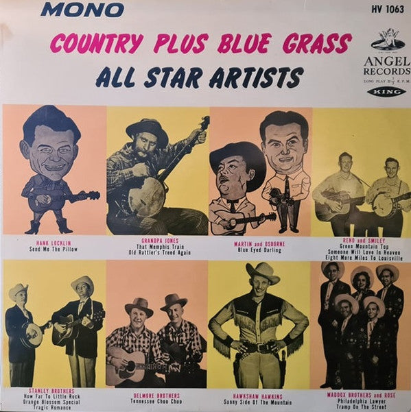 Country Plus Blue Grass - All Star Artists