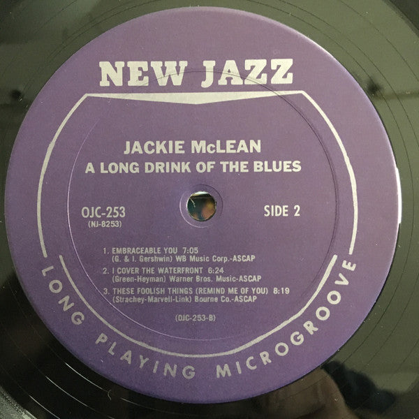 A Long Drink Of The Blues