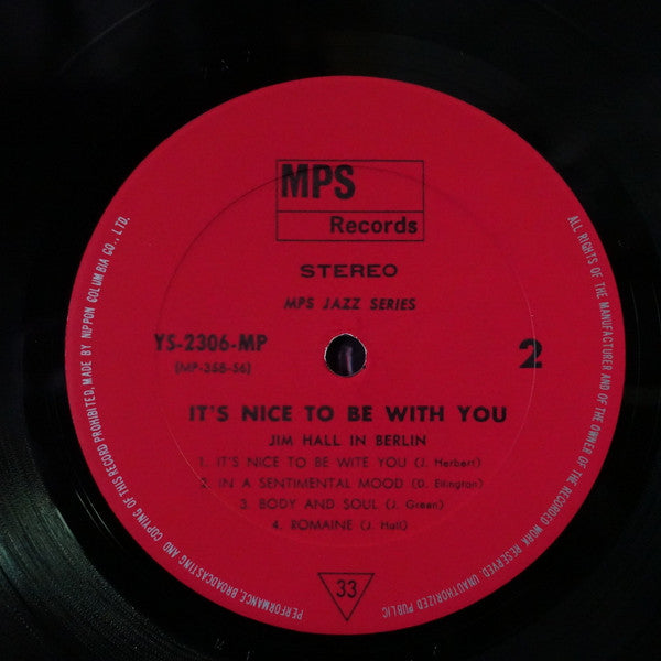 It's Nice To Be With You
