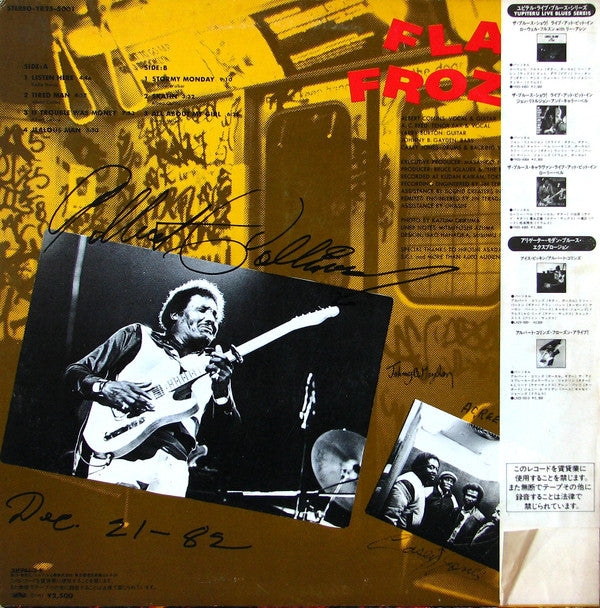 Flash Frozen The Blues Show! Albert Collins Live