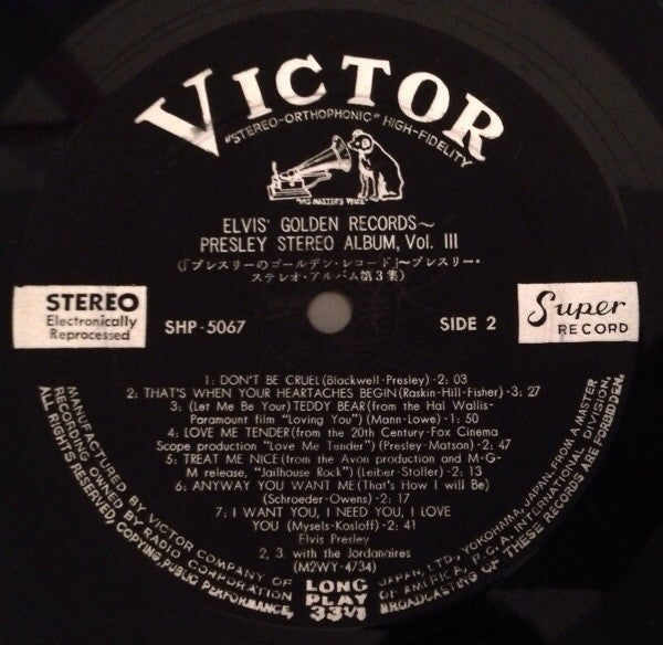 Elvis' Golden Records