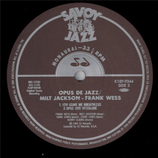 Opus De Jazz