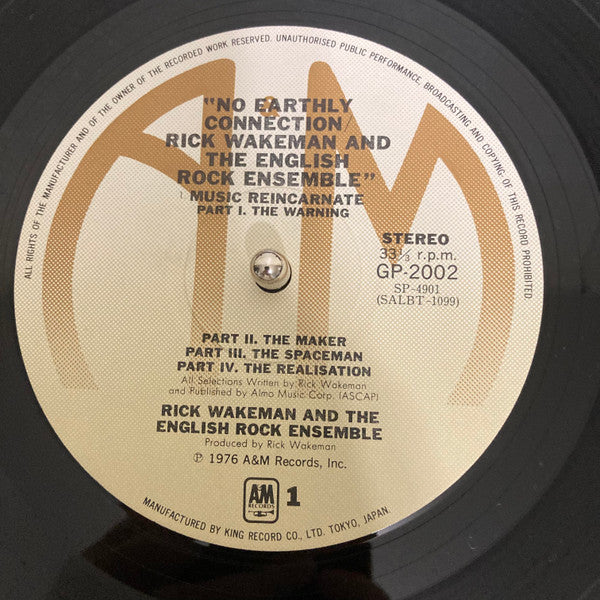 No Earthly Connection