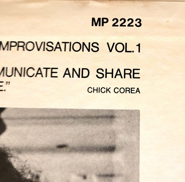 Piano Improvisations Vol. 1 = チック・コリア・ソロ Vol.1