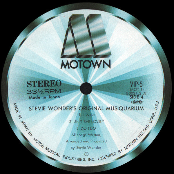 Stevie Wonder's Original Musiquarium I