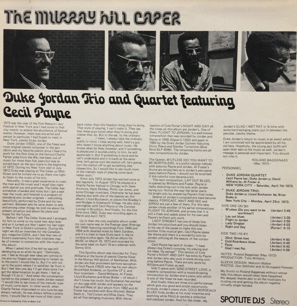 The Murray Hill Caper