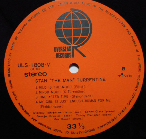 Stan "The Man" Turrentine