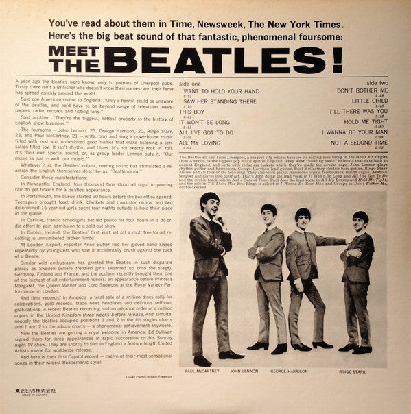 Meet The Beatles! = ミート・ザ・ビートルズ