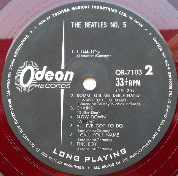 Beatles No. 5