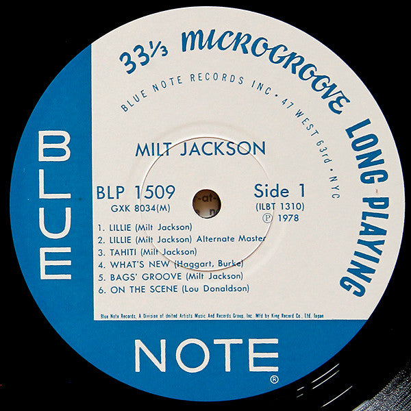 Milt Jackson With John Lewis, Percy Heath, Kenny Clarke, Lou Donaldson And The Thelonious Monk Quintet