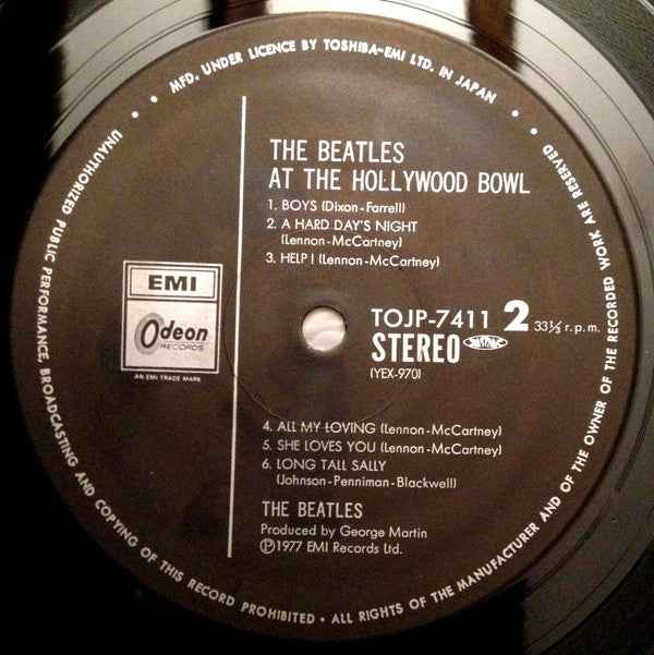 The Beatles At The Hollywood Bowl