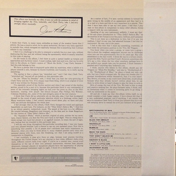 Oscar Peterson Trio + One